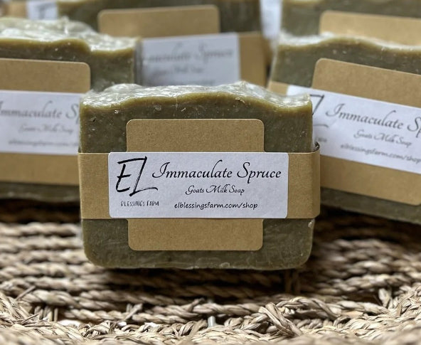 Immaculate Spruce Goat’s Milk Soap