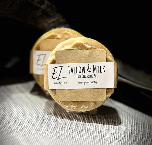 Tallow & Milk Cleansing Bar