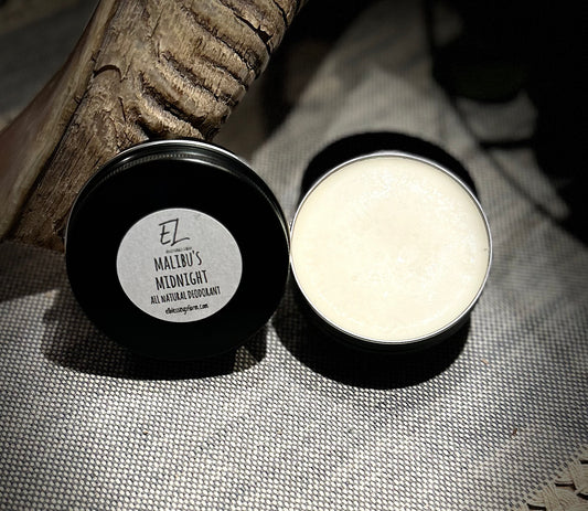 Malibu’s Midnight All Natural Deodorant (Tin) 3oz