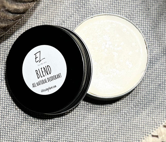“New” BLEND All Natural Deodorant (Tin)