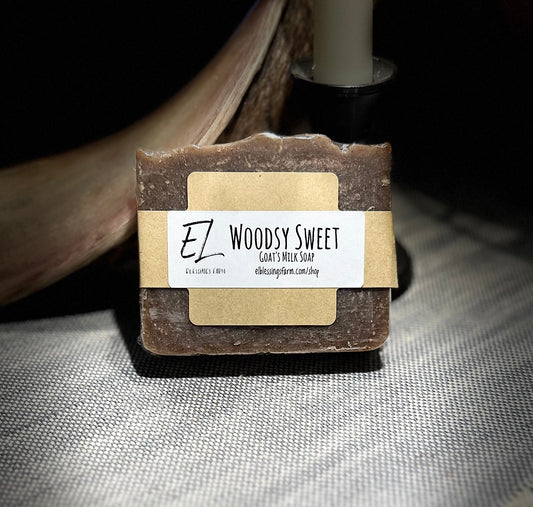Woodsy Sweet Goat's Milk Soap